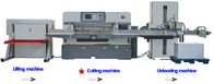 Paper cutter,Unloader, Paper Cutting and Collecting Sheet System Max .format :1060×780mm,1450×1100mm or 1650×1250mm